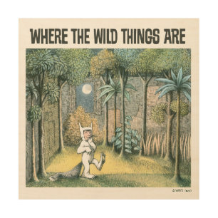 Where The Wild Things Are   Scene 4 Wood Wall Art