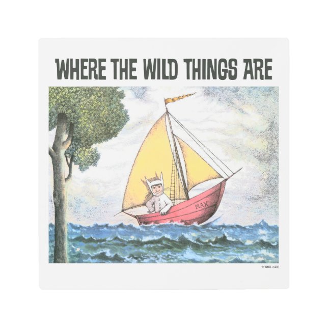 Where The Wild Things Are | Scene 5 Metal Print (Front)