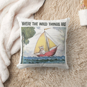 Where The Wild Things Are Scene 5 Throw Pillow