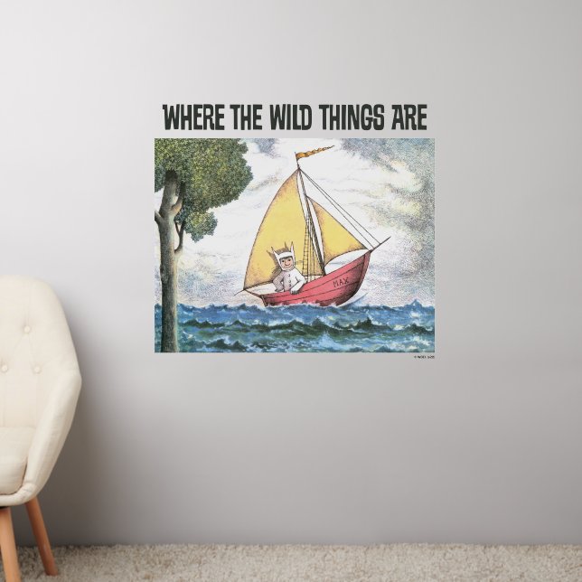 Where The Wild Things Are | Scene 5 Wall Decal (Living Room 2)