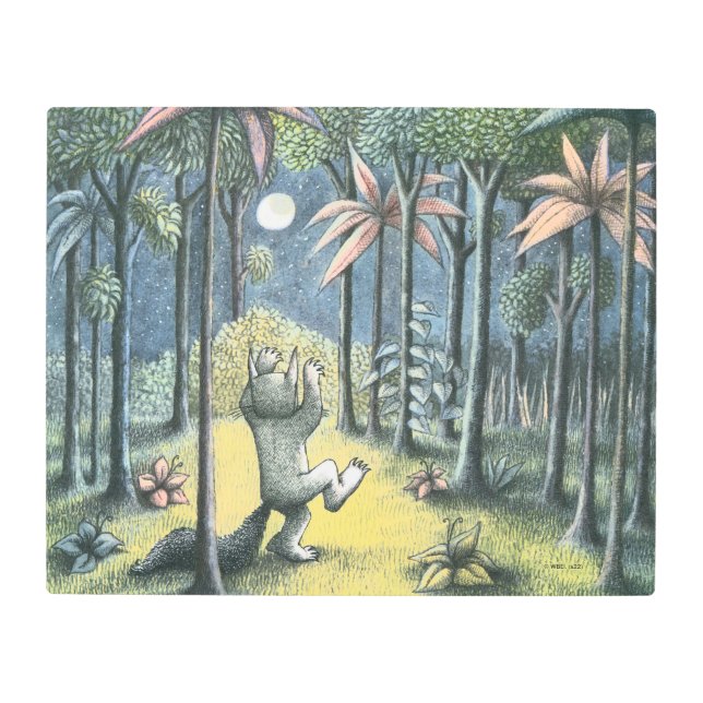 Where The Wild Things Are | Scene 6 Metal Print (Front)