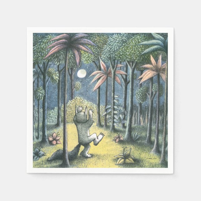 Where The Wild Things Are | Scene 6 Napkins (Front)