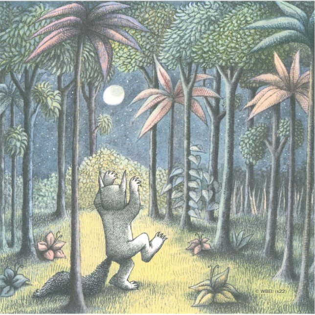 Where The Wild Things Are | Scene 6 Sticker (Front)