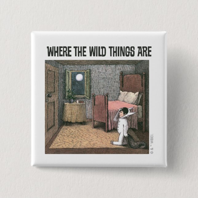 Where The Wild Things Are | Scene 7 Button (Front)