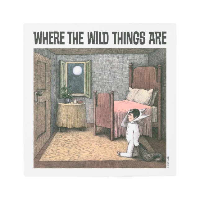 Where The Wild Things Are | Scene 7 Metal Print (Front)