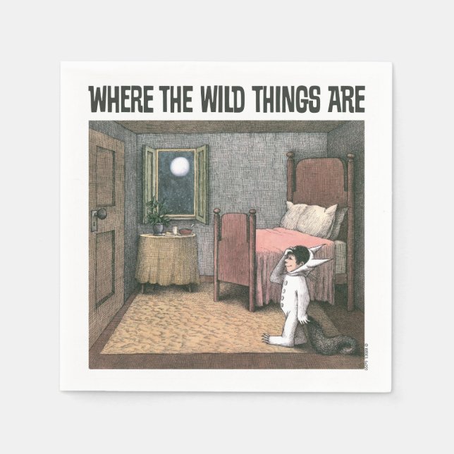 Where The Wild Things Are | Scene 7 Napkins (Front)