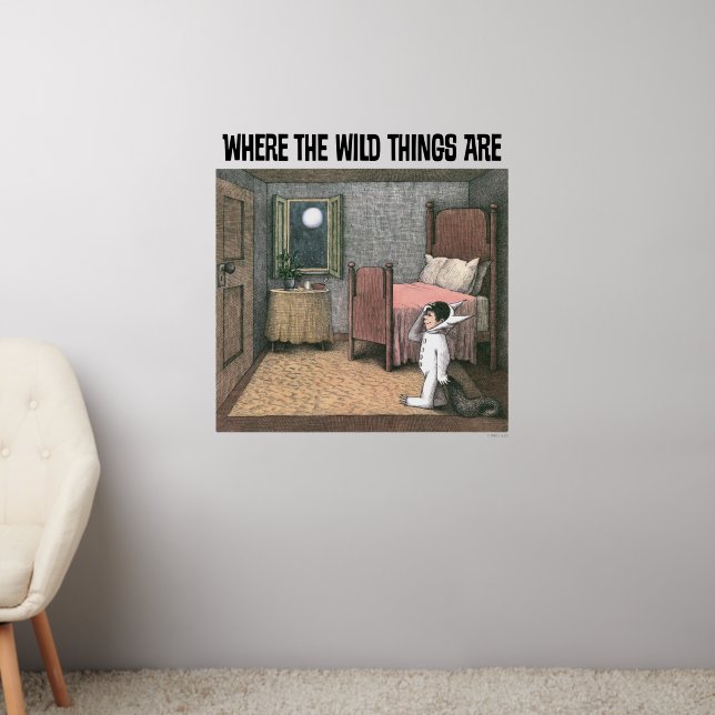 Where The Wild Things Are | Scene 7 Wall Decal (Living Room 2)