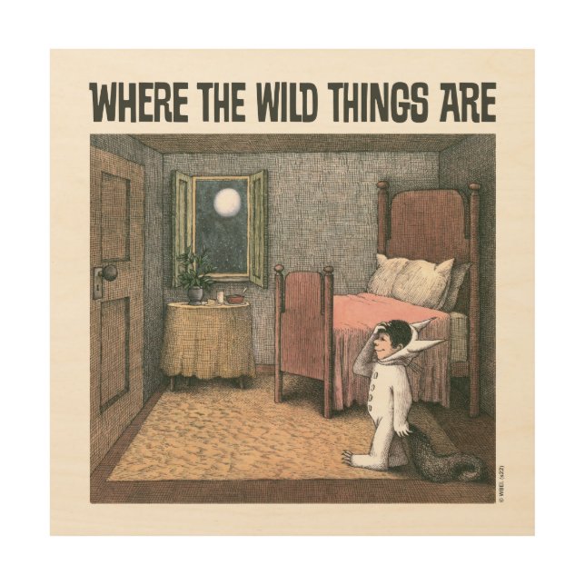 Where The Wild Things Are | Scene 7 Wood Wall Art (Front)