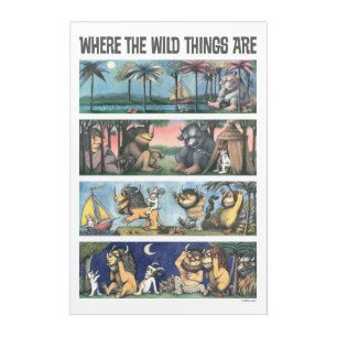 Where The Wild Things Are Scenes Acrylic Print