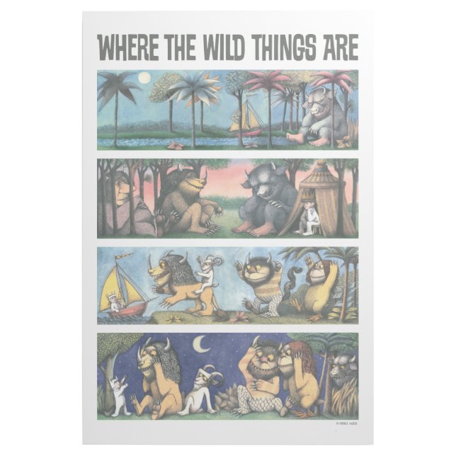 Where The Wild Things Are Scenes Gallery Wrap (Front)