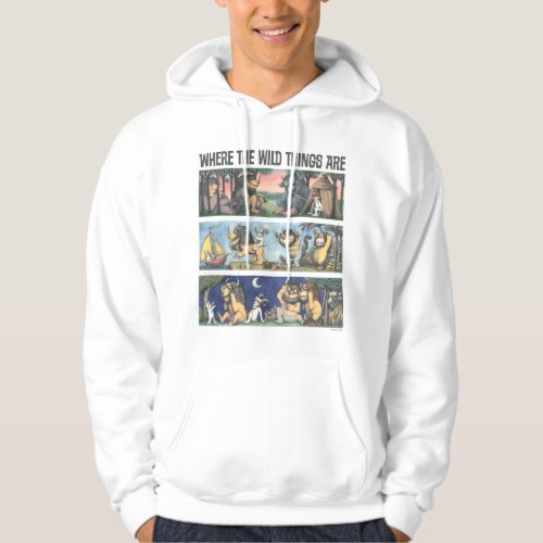 Where The Wild Things Are Scenes Hoodie