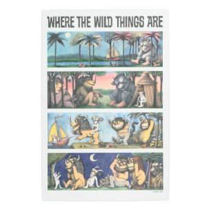 Where The Wild Things Are Scenes Metal Print