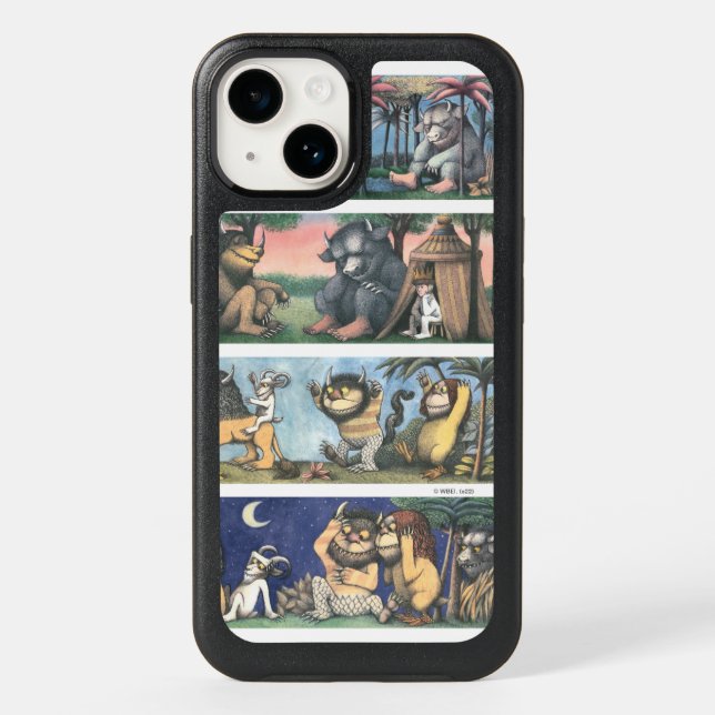Where The Wild Things Are Scenes Otterbox iPhone Case (Back)