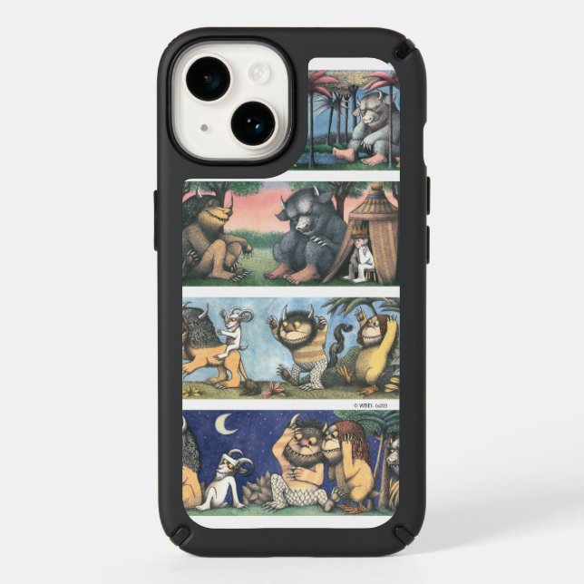 Where The Wild Things Are Scenes Speck iPhone Case (Front)