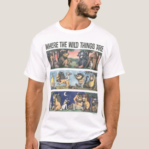 Where The Wild Things Are Scenes T_Shirt