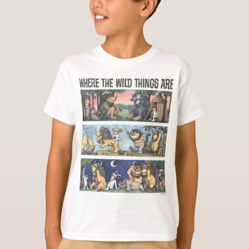 Where The Wild Things Are Scenes T_Shirt