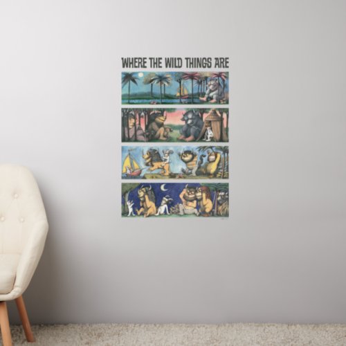 Where The Wild Things Are Scenes Wall Decal