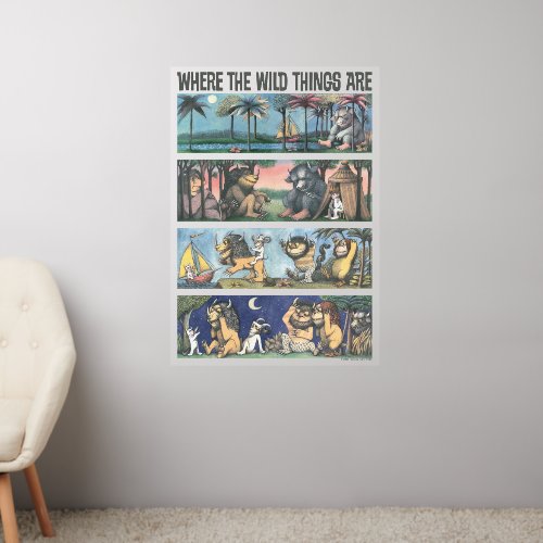 Where The Wild Things Are Scenes Wall Decal