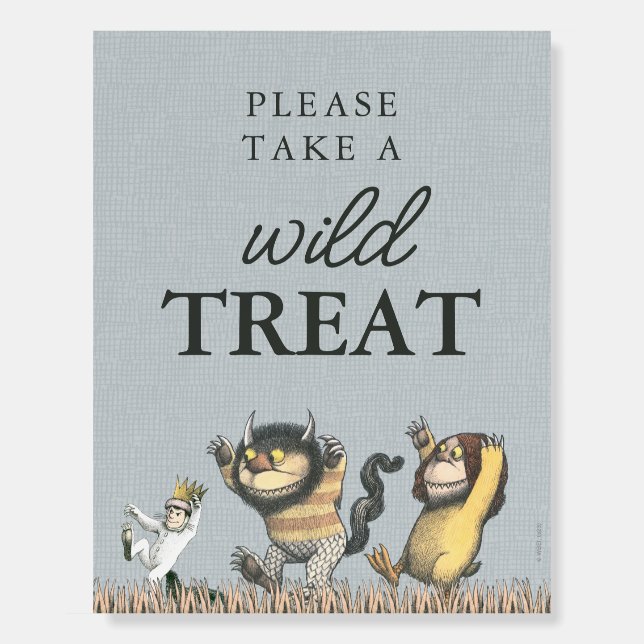 Where the Wild Things Are | Take A Treat Foam Board (Front)