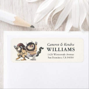 Where the Wild Things Are   Two Wild Things Label