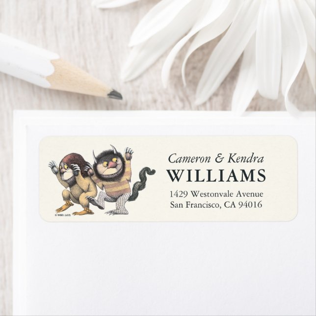 Where the Wild Things Are | Two Wild Things Label (Insitu)