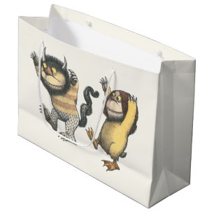 Where the Wild Things Are Two Wild Things Large Gift Bag