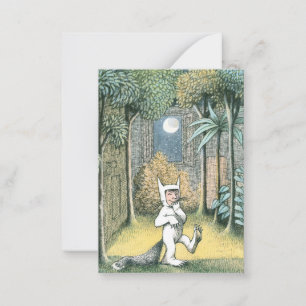 Where The Wild Things Are Valentine Photo Note Card