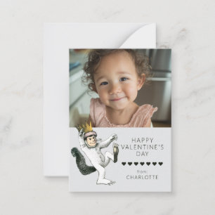 Where The Wild Things Are Valentine Photo Note Card