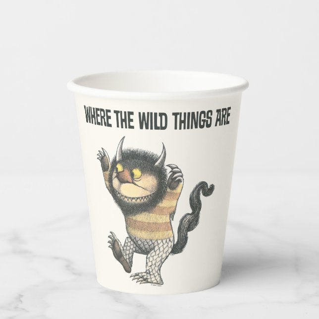 Where the Wild Things Are | Wild Thing Paper Cups (Front)