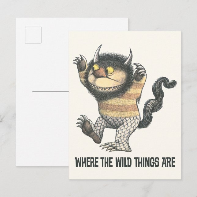 Where the Wild Things Are | Wild Thing Postcard | Zazzle