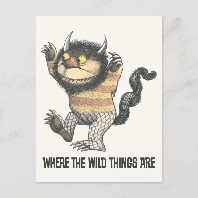 Where the Wild Things Are | Wild Thing Postcard (Front)
