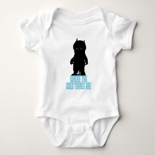 Where the Wild Things Are  Wild Thing Silhouette Baby Bodysuit