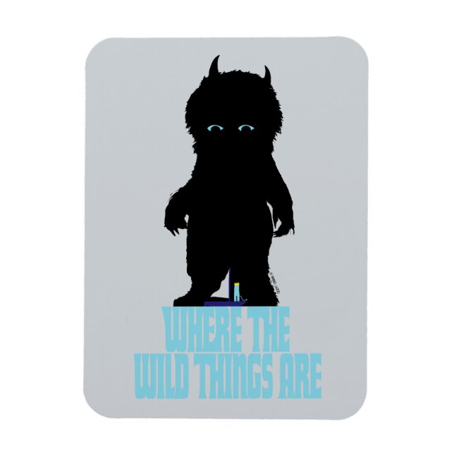 Where the Wild Things Are | Wild Thing Silhouette Magnet (Vertical)