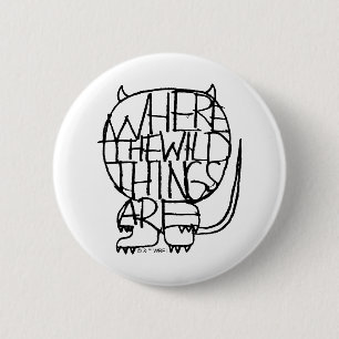 Where the Wild Things Are   Wild Thing Sketch Button
