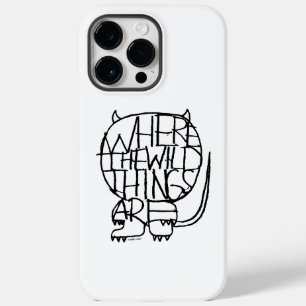 Where the Wild Things Are   Wild Thing Sketch Case-Mate iPhone 14 Pro Max Case