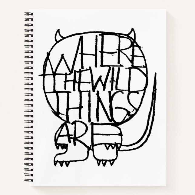 Where the Wild Things Are | Wild Thing Sketch Notebook (Front)