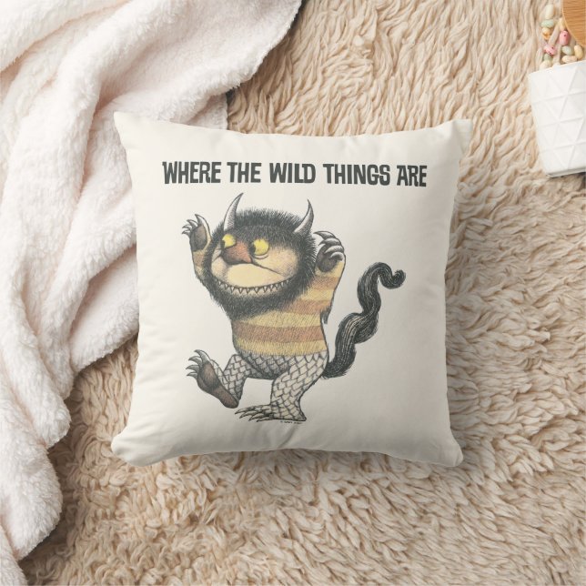 Where the Wild Things Are | Wild Thing Throw Pillow (Blanket)
