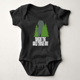 Where the Wild Things Are Wild Thing & Trees Baby Bodysuit
