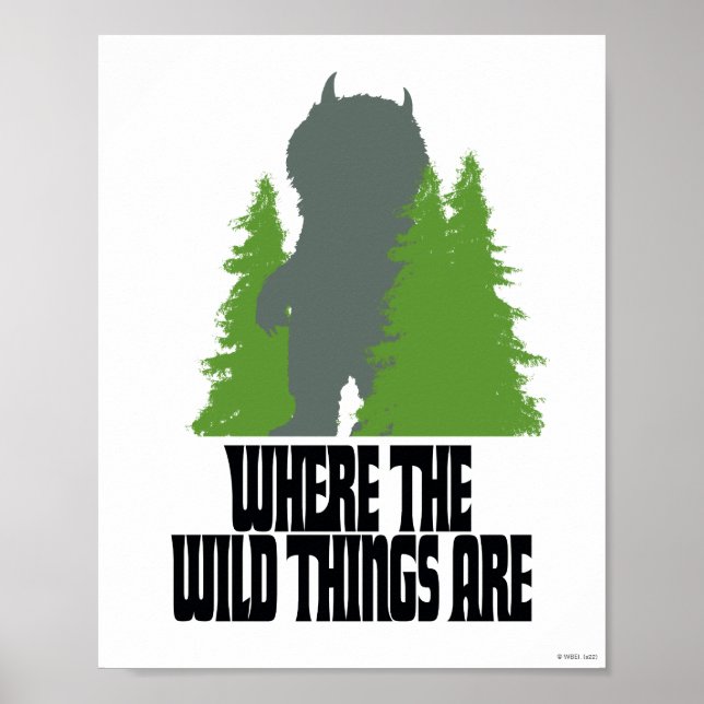Where the Wild Things Are | Wild Thing & Trees Poster (Front)