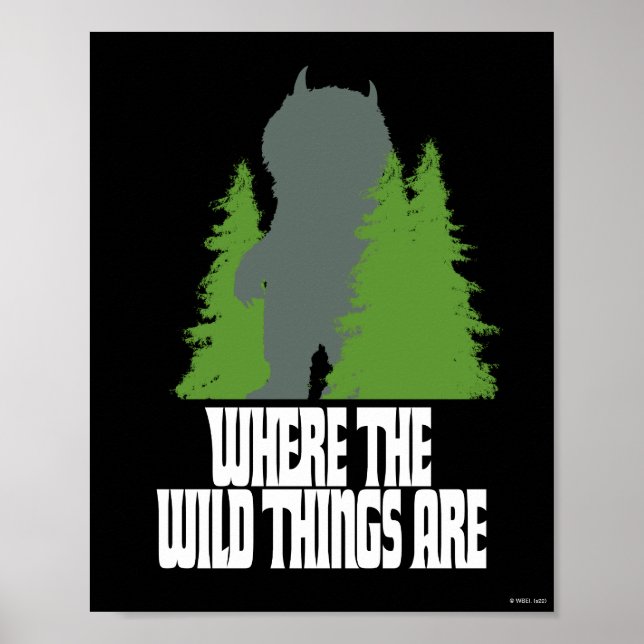 Where the Wild Things Are | Wild Thing & Trees Poster (Front)