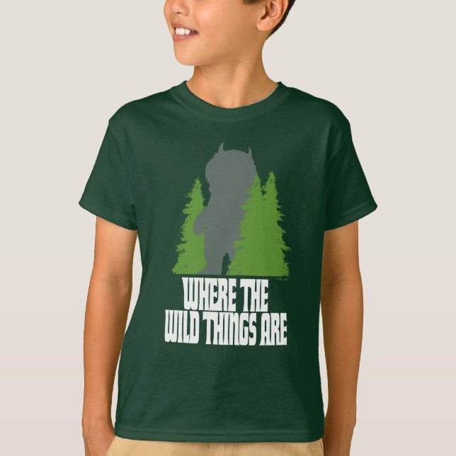Where the Wild Things Are | Wild Thing & Trees T-Shirt (Front)