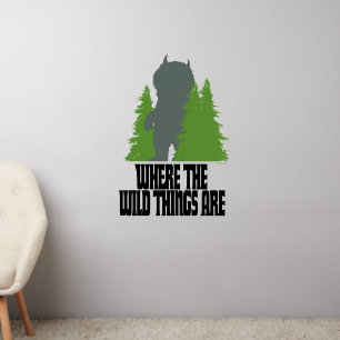 Where the Wild Things Are   Wild Thing & Trees Wall Decal