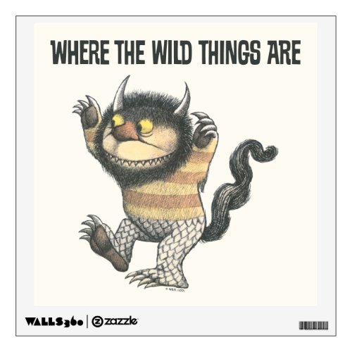 Where the Wild Things Are  Wild Thing Wall Decal