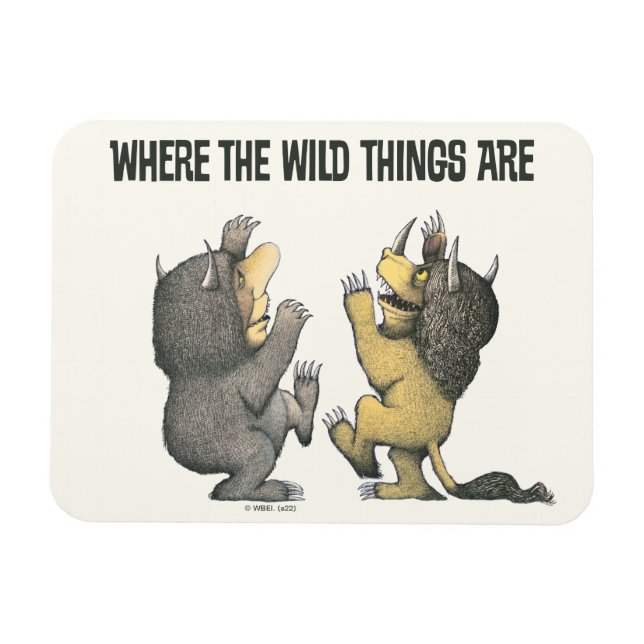 Where the Wild Things Are | Wild Things Magnet (Horizontal)