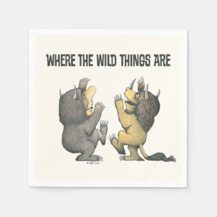 Where the Wild Things Are Wild Things Napkins