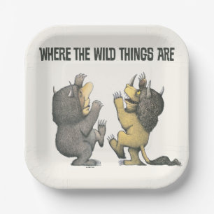 Where the Wild Things Are   Wild Things Paper Plates