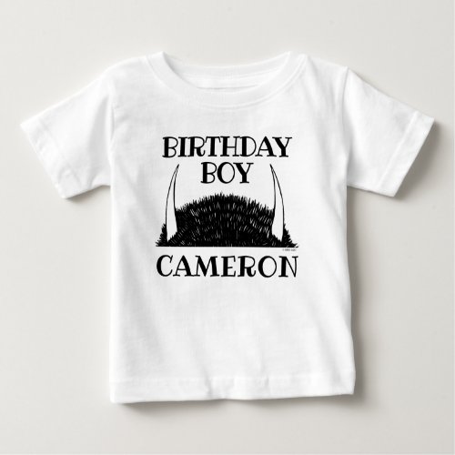 Where The Wild Things  Birthday Boy Baby T_Shirt