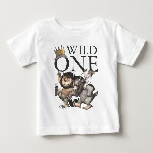 Where The Wild Things  Wild One 1st Birthday Baby T_Shirt
