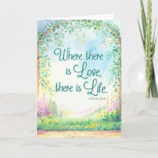 Where There is Love - Greeting Card