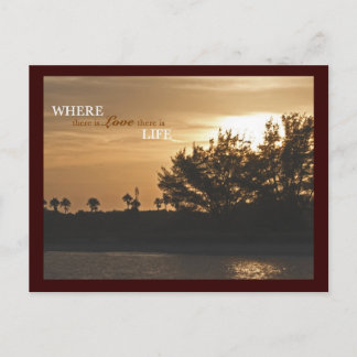 Where There Is Love Postcard